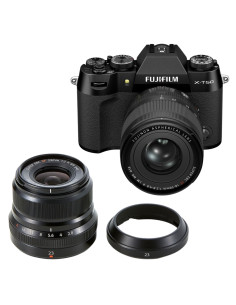 PACK FUJI X-T50 NOIR + 16-50/2.8-4.8 R LM WR + XF 23/2.0 WR