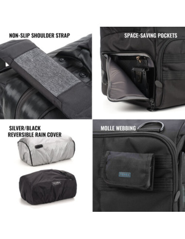 SAC D'EPAULE TENBA CINELUX SHOULDER BAG 21 BLACK V2