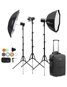 KIT GODOX AD300 PRO II+ 2X AD100 PRO II+ ACCESSOIRES