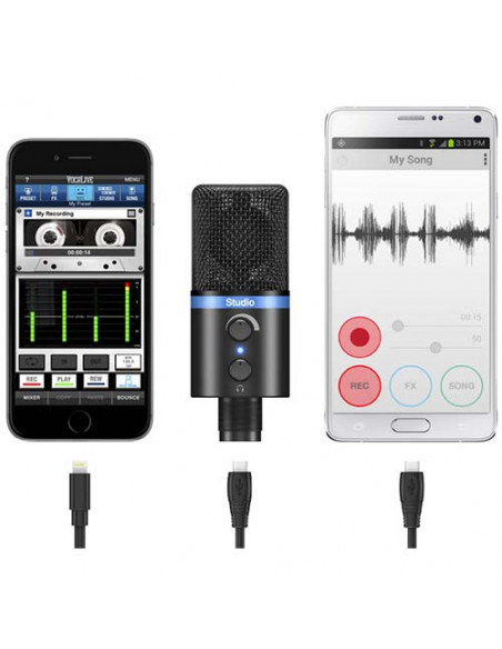 MICRO IK MULTIMEDIA iRig Mic Studio-BK