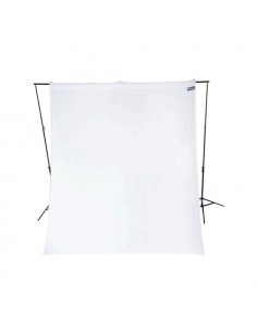 Fond tissu WESTCOTT Stretch High-Key Blanc 2.70X6M