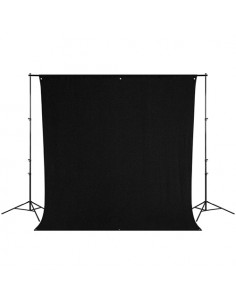 Fond tissu WESTCOTT Stretch High-Key Noir 2.70X6M