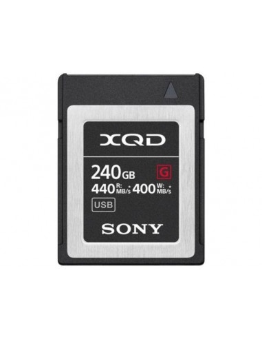 CARTE XQD G series SONY 240 Go W400M/R440