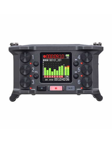 ENREGISTREUR ZOOM PORTABLE F6 6 PISTES