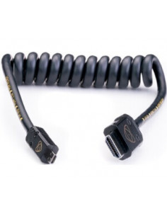 CABLE ATOMOS Micro HDMI TO Full HDMI COILED 4K 60p 40cm ATOM4K60C2