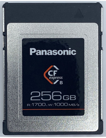 CARTE CF EXPRESS TYPE B PANASONIC 256GO W1000MB/S