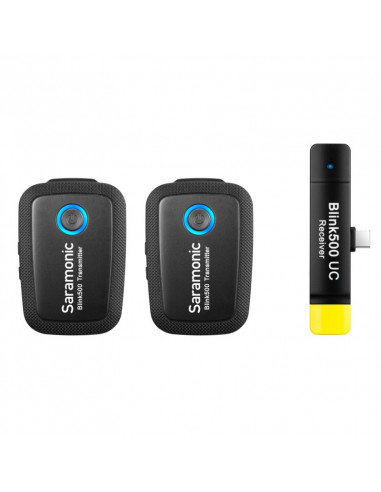 Kit HF Saramonic Blink B500 B6 pour USB-C/ 2 EMETTEURS