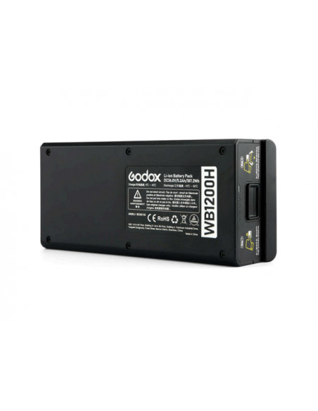 Batterie GODOX haute capacité pour AD1200PRO (36V/5200mAh) WB1200H