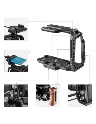 CAGE SMALLRIG CVB2254B DEMI POUR POCKET 4K/6K