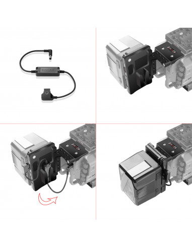 SUPPORT BATTERIE V-LOCK SHAPE  POUR FX9 VPBFX